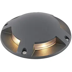 Comparateur de prix : Projecteur de sol LED Lindby Cormac, 4 lampes, Ø 21 cm, IP67