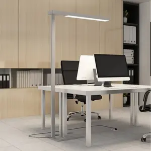 Comparateur de prix : Arcchio Lampadaire de bureau LED Susi, argent, capteur, variateur tactile