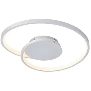 Lucande Plafonnier LED Enesa, Ø 46 cm, 2.700 K, intensité variable pas cher