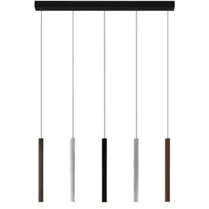 LUCANDE Led Suspension à intensité variable 'Stoika' en métal pour salon & salle à manger pas cher