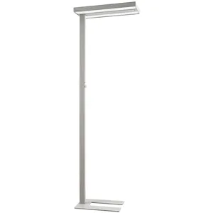 Comparateur de prix : Arcchio Lampe sur pied LED Logan Pro, argent, capteur, intensité varia...
