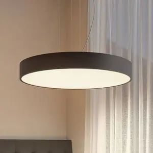 Arcchio Noabelle suspension LED, noire, 80 cm