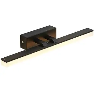 Comparateur de prix : LUCANDE LED Applique Murale 'Lisana' en métal pour salle de bain