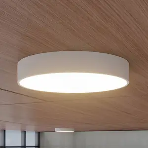 Arcchio Plafonnier LED Noabelle, Ø 60 cm, blanc, métal pas cher