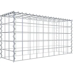 Gabiona - Gabiondeco - Gabion à monter en hauteur 100 cm x 50 cm x 30 ... pas cher