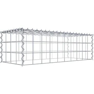 Gabiona - Gabiondeco - Gabion à monter en hauteur 100 cm x 30 cm x 40 ... pas cher