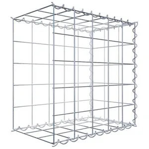 Gabion sur toile type 2 50 cm x 50 cm x 30 cm (L x H x P), maille 10 cm x 10 cm, spirale pas cher