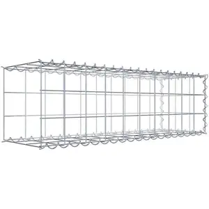 Gabion sur toile type 2 100 cm x 30 cm x 30 cm (L x H x P), maille 10 cm x 10 cm, spirale pas cher