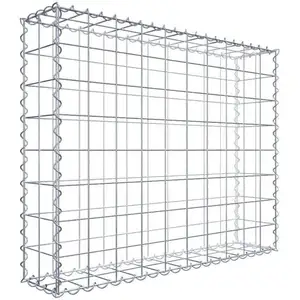 Gabiona - Gabion 100 x 80 x 20 cm - Qualité Made in Germany - Mailles ... pas cher