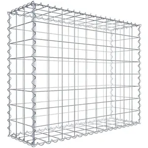 Gabion 100 cm x 80 cm x 30 cm (L x H x P), maille 10 cm x 10 cm, spirale