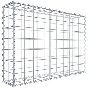 Gabion 100 cm x 70 cm x 20 cm (L x H x P), maille 10 cm x 10 cm, spirale pas cher