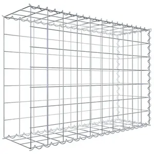 Gabiona Gabion sur toile type 2 100 cm x 70 cm x 30 cm (L x H x P), maille 10 cm x 10 cm, spirale