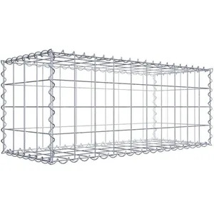 GABIONA Gabion 100 x 40 x 40 cm - Qualité Made in Germany - Mailles Carrées 10 x 10 cm - GabionDeco® pas cher