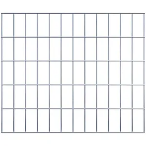 Grille de Gabion à l'unité - Dimensions: 60 cm x 50 cm - mailles de 5 x 10 cm - Made in Germany