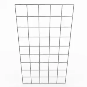 Grille de Gabion à l'unité - Dimensions: 90 cm x 50 cm - mailles de 10 x 10 cm - Made in Germany