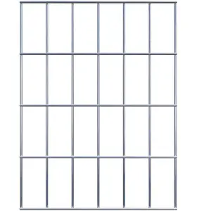 Gabiona - Grille de Gabion à l'unité - Dimensions: 30 cm x 40 cm - mailles de 5 x 10 cm - Made in Germany