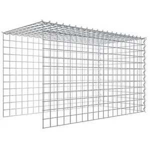 Gabiona Gabion sur toile type 4 100 cm x 60 cm x 50 cm (L x H x P), maille 5 cm x 5 cm, spirale
