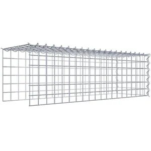 Gabiona - Gabiondeco - Gabion à monter en hauteur et en longueur 100 c... pas cher