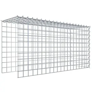 Gabiona Gabion sur toile type 4 100 cm x 50 cm x 30 cm (L x H x P), maille 5 cm x 5 cm, spirale