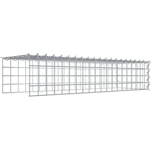 Gabion sur toile type 4 100 cm x 20 cm x 30 cm (L x H x P), maille 5 cm x 5 cm, spirale pas cher