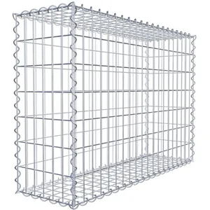 Gabion 100 cm x 70 cm x 30 cm (L x H x P), maille 5 cm x 10 cm, spirale pas cher