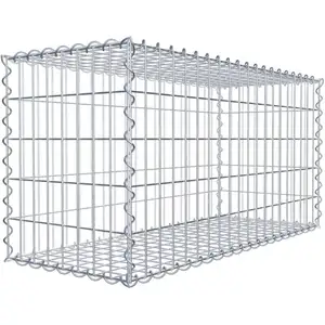 GABIONA Gabion 100 cm x 50 cm x 40 cm (L x H x P), maille 5 cm x 10 cm, spirale pas cher