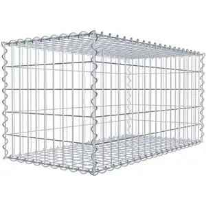 Gabion 100 cm x 50 cm x 50 cm (L x H x P), maille 5 cm x 10 cm, spirale pas cher