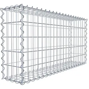 Gabiona - Gabion Haute Qualité l 100 x h 50 x Ep 20 cm - Mailles Recta... pas cher