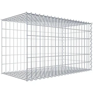 Gabion sur toile type 2 100 cm x 60 cm x 50 cm (L x H x P), maille 5 cm x 10 cm, spirale pas cher