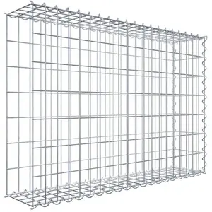 Gabiona Gabion sur toile type 2 100 cm x 70 cm x 20 cm (L x H x P), maille 5 cm x 10 cm, spirale