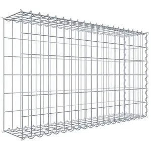 Gabiona Gabion sur toile type 2 100 cm x 60 cm x 20 cm (L x H x P), maille 5 cm x 10 cm, spirale