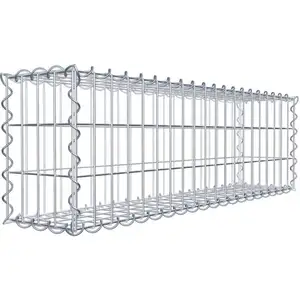GABIONA Gabion 100 cm x 30 cm x 20 cm (L x H x P), maille 5 cm x 10 cm, spirale