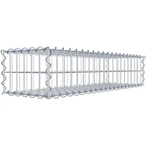 Gabion 100 cm x 20 cm x 30 cm (L x H x P), maille 5 cm x 10 cm, spirale pas cher