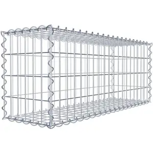 Gabiona - Gabion Haute Qualité l 100 x h 40 x Ep 30 cm - Mailles Recta...