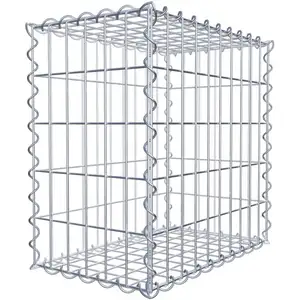GABIONA Gabion 50 cm x 50 cm x 30 cm (L x H x P), maille 5 cm x 10 cm, spirale