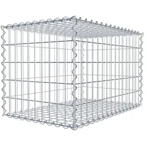 GABIONA Gabion 80 cm x 50 cm x 50 cm (L x H x P), maille 5 cm x 10 cm, spirale