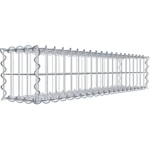 GABIONA Gabion Haute Qualité L 100 x H 20 x Ep 20 cm - Mailles Rectangulaires 5 x 10 cm - GabionDeco® - Made in Germany