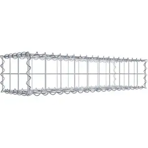 GABIONA Gabiondeco - Gabion 100 x 20 x 30 cm - Qualité Made in Germany - Mailles Carrées 10 x 10 cm ®