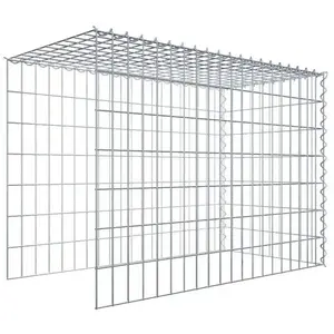 Gabiona Gabion sur toile type 4 100 cm x 70 cm x 50 cm (L x H x P), maille 5 cm x 10 cm, spirale