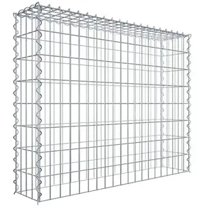 Gabiona Gabion sur toile type 3 100 cm x 80 cm x 20 cm (L x H x P), maille 5 cm x 10 cm, spirale