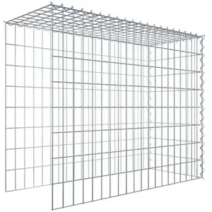 Gabiona Gabion sur toile type 4 100 cm x 80 cm x 40 cm (L x H x P), ma...