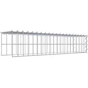 Gabion sur toile type 4 100 cm x 20 cm x 20 cm (L x H x P), maille 5 cm x 10 cm, spirale pas cher