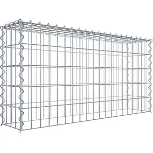 Gabion sur toile type 3 100 cm x 50 cm x 20 cm (L x H x P), maille 5 cm x 10 cm, spirale pas cher