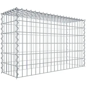 Gabiona Gabion sur toile type 3 100 cm x 60 cm x 30 cm (L x H x P), maille 5 cm x 10 cm, spirale