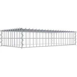 Gabiona - Gabiondeco - Gabion à monter en hauteur 100 cm x 20 cm x 50 ... pas cher