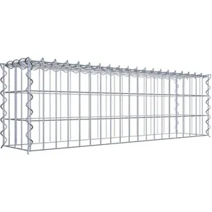 Gabiona - Gabiondeco - Gabion à monter en hauteur 100 cm x 30 cm x 20 ...
