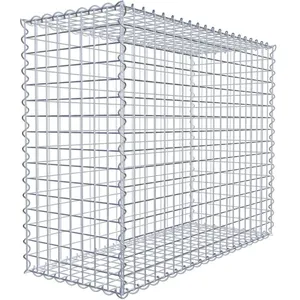 Gabiona - Gabion Haute Qualité - Longueur 100 x Hauteur 80 x Epaisseur... pas cher