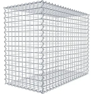Gabiona - Gabion Haute Qualité - Longueur 100 x Hauteur 80 x Epaisseur... pas cher