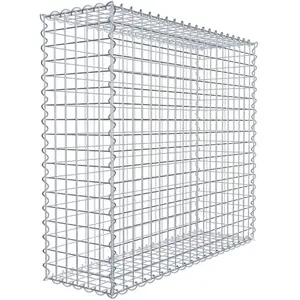 GABIONA Gabion 100 cm x 90 cm x 30 cm (L x H x P), maille 5 cm x 5 cm, spirale pas cher
