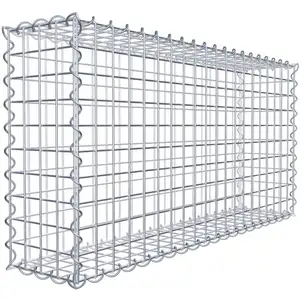 GABIONA Gabion 100 cm x 50 cm x 20 cm (L x H x P), maille 5 cm x 5 cm, spirale